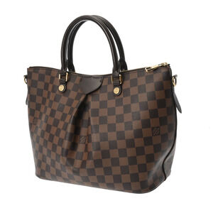 Louis Vuitton Sienna Ebene Bag Shoulder Damier Brown